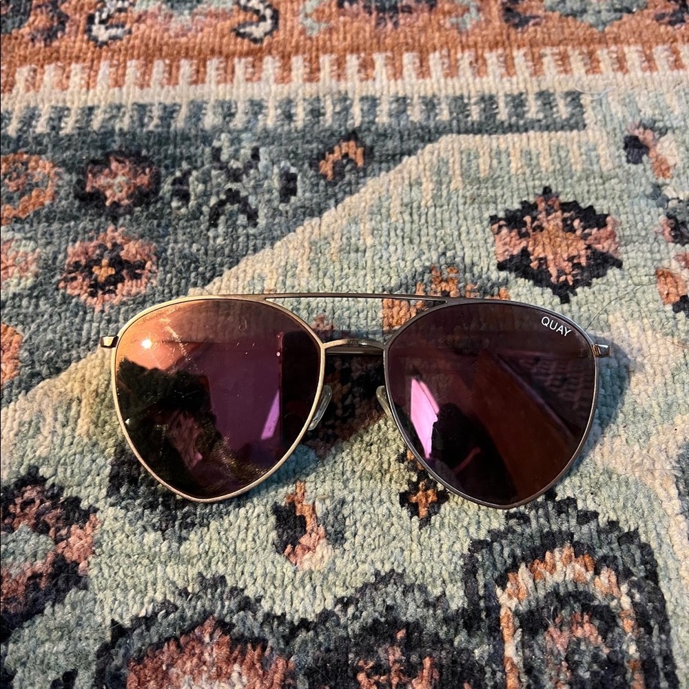 oversized Quay sunglasses